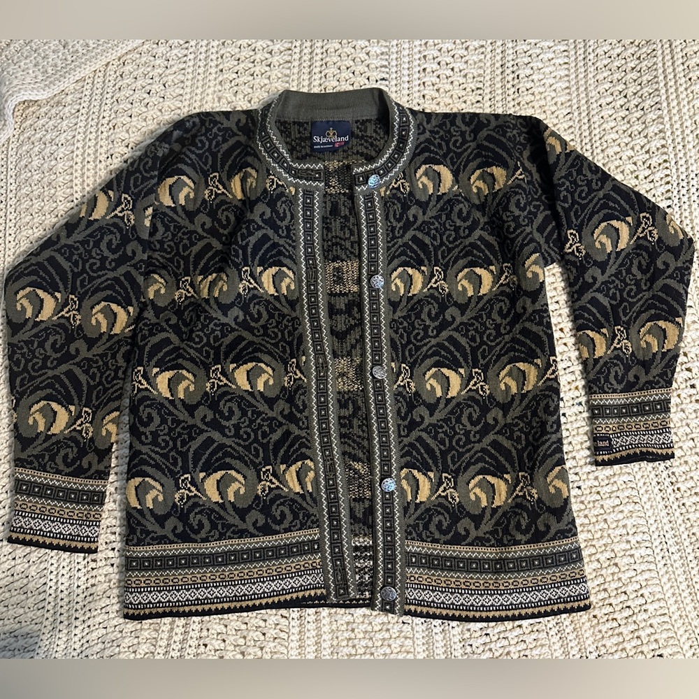 Authentic Skjaeveland Norwegian Sweater